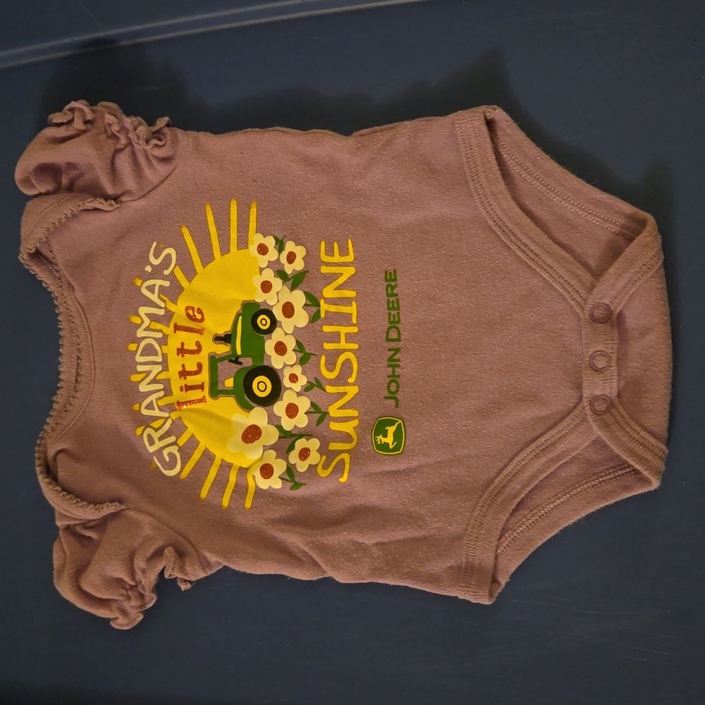 John Deere onesie